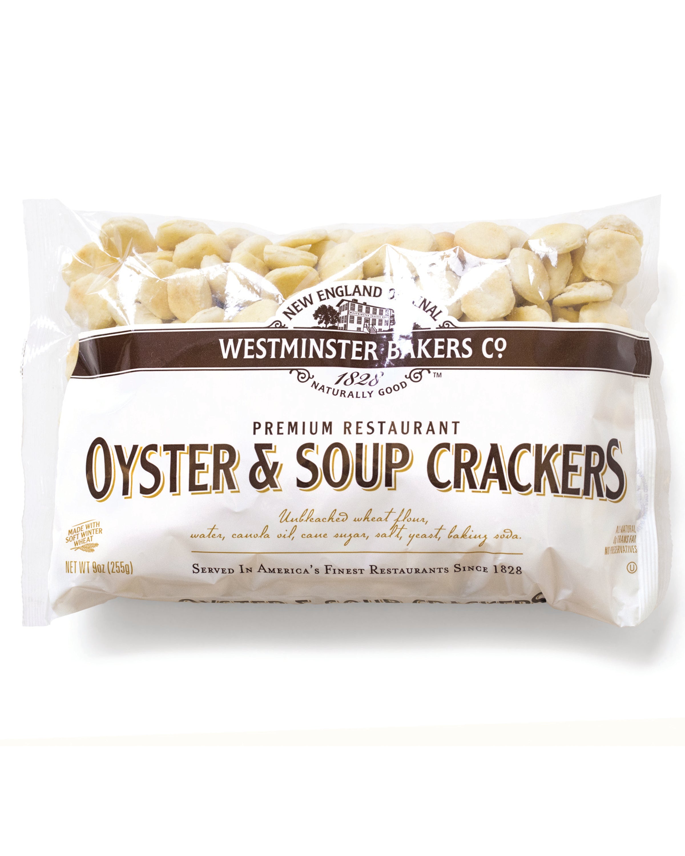 Westminster Bakers Soup & Snack Oyster Crackers 9oz Bag Westminster Bakers Co.