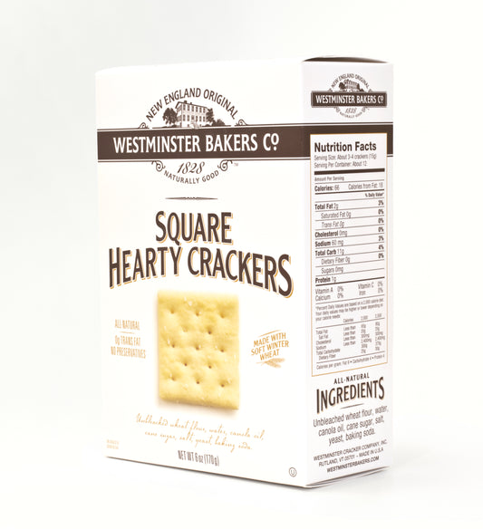 Westminster Square Hearty Crackers- Box